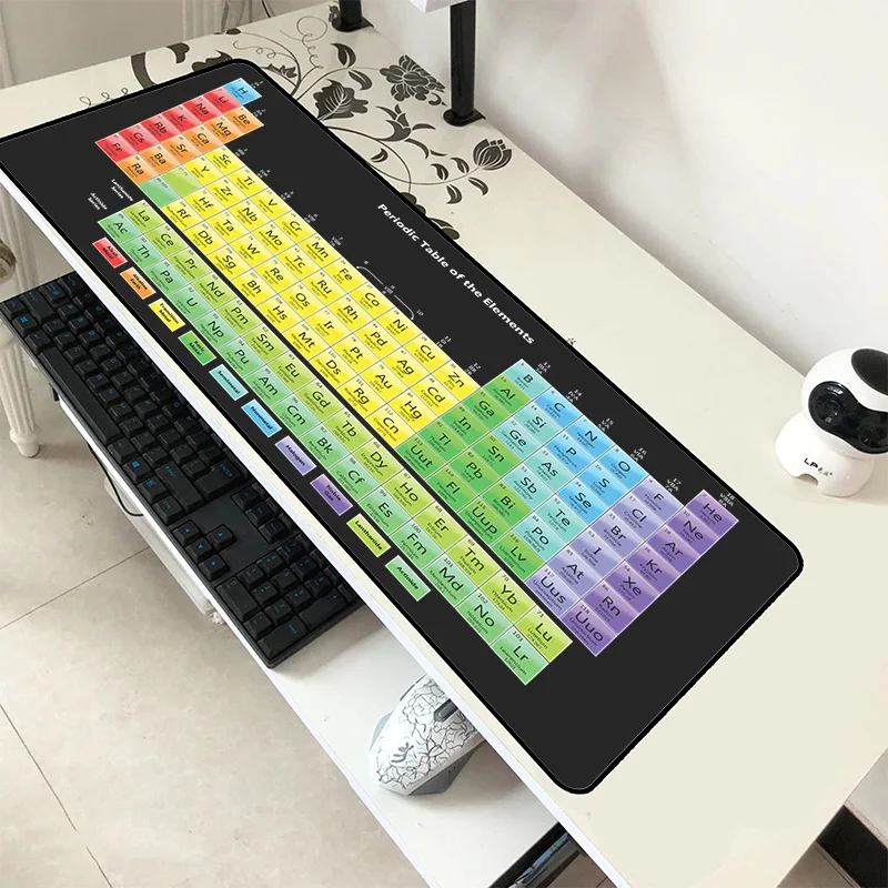 table of the elements mouse pad HD print pad to mousepad gaming padmouse gamer to laptop 800x300x3mm High quality mouse mat