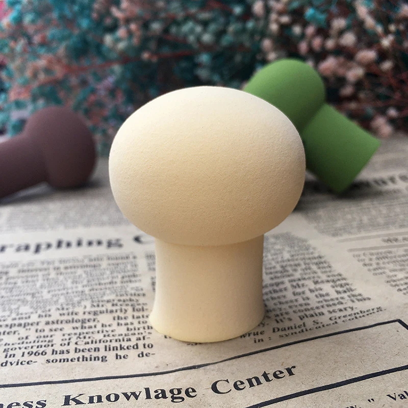 Sponge Makeup Puff Mushroom Head Cosmetic Puff Powder Liquid Foundation Puff Soft Delicate Sponge Beauty Makeup Tool