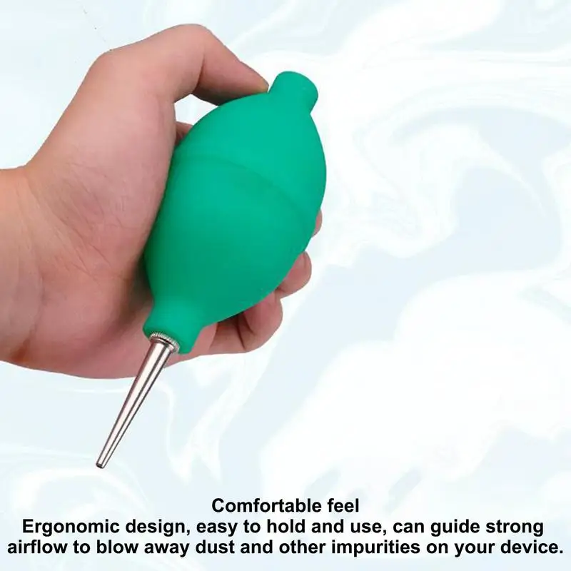 Dust Blowing Pear Ergonomic Rubber Blower For Effective Dust Removal Mechanism Cleaning Tool Multi-Functional Lightweight Use