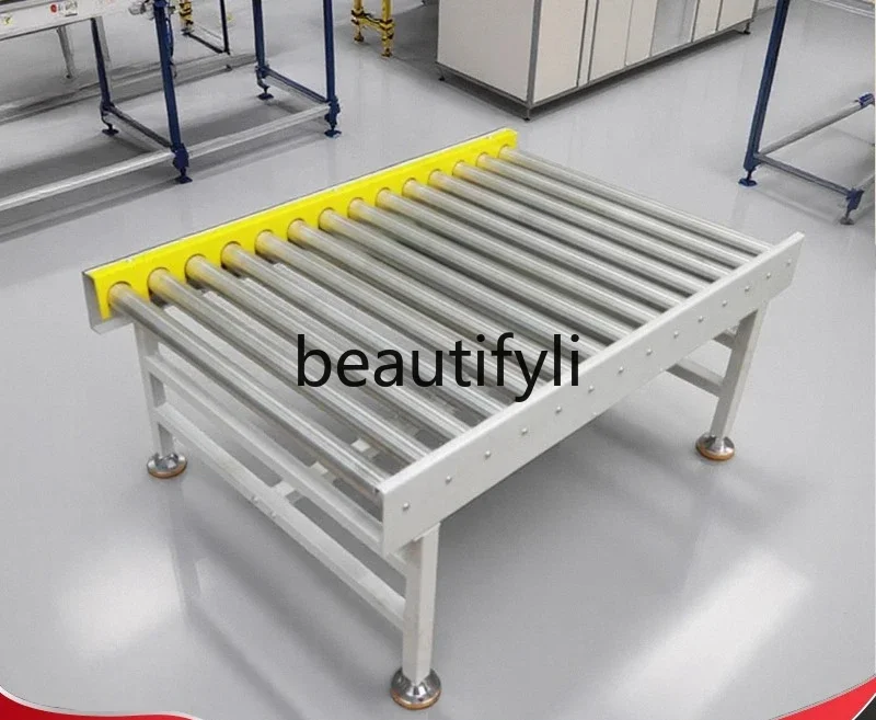 X Non-Powered Roller Conveyor Galvanized Assembly Line Power Stainless Steel   Conveyor Belt Roller Floor  Line