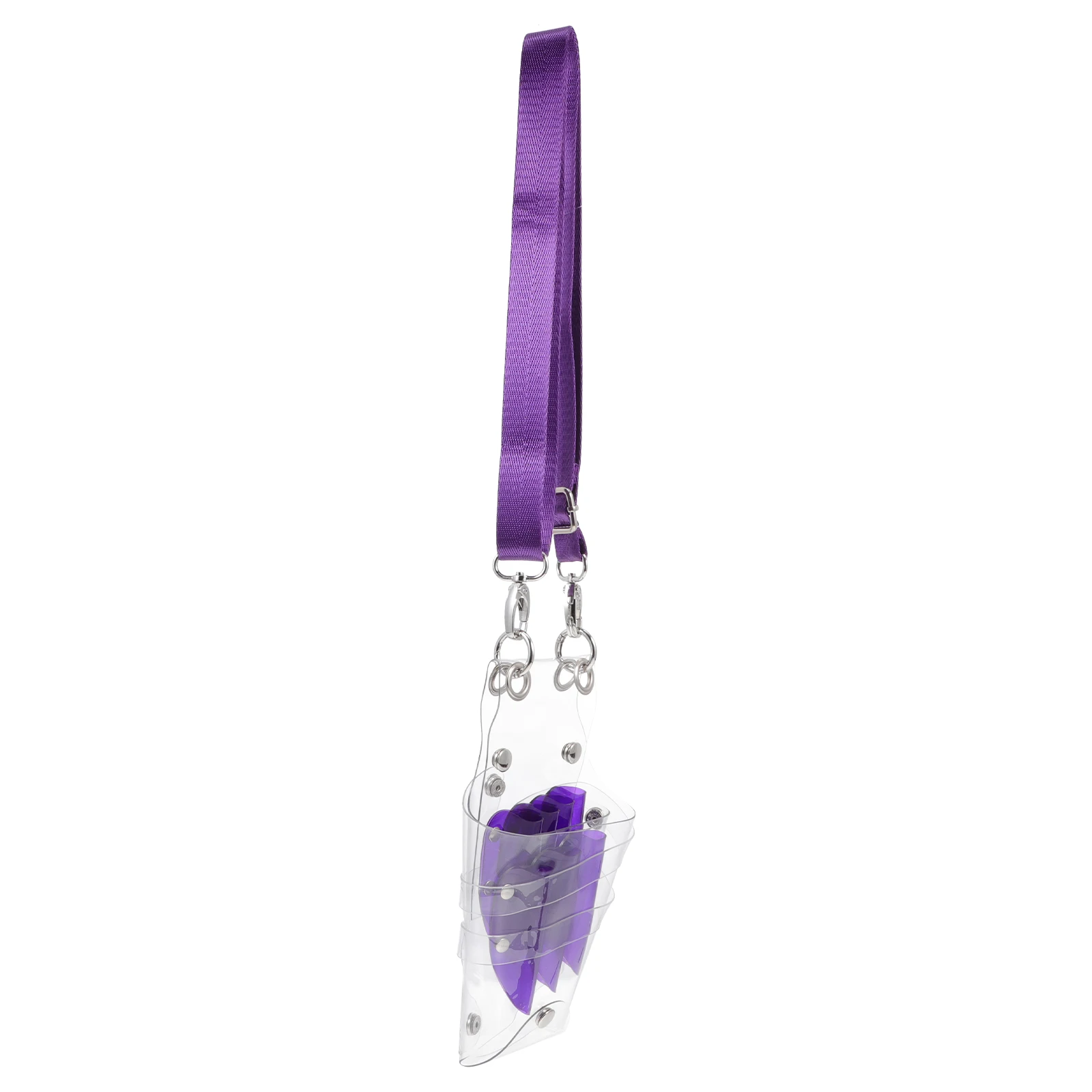 

Hairdressing Scissors Bag Professional Transparent Shear Pouch Detachable Belt Stylists Tool Kit Storage For Salon Home Use High