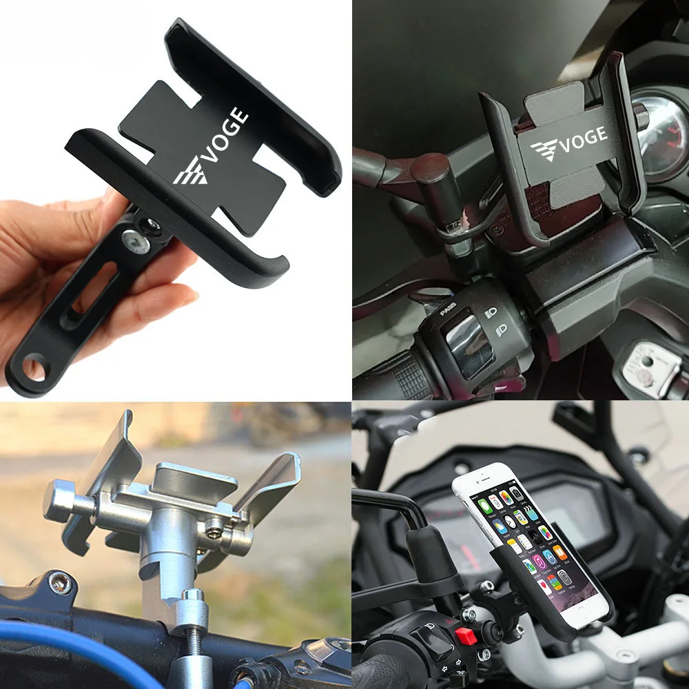 For VOGE 300 525 650 DS 300AC 350AC 525AC 300R 525R 250Q CU525 Motor Accessories Handlebar Mobile Phone Holder GPS Stand Bracket