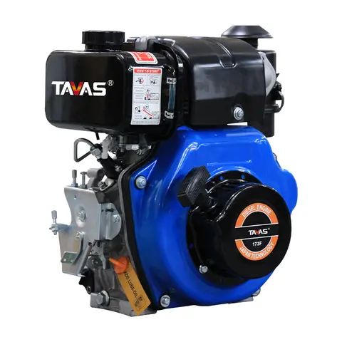186FAE Single Cylinder 13hp 4 Stroke  Engine With Electric Start