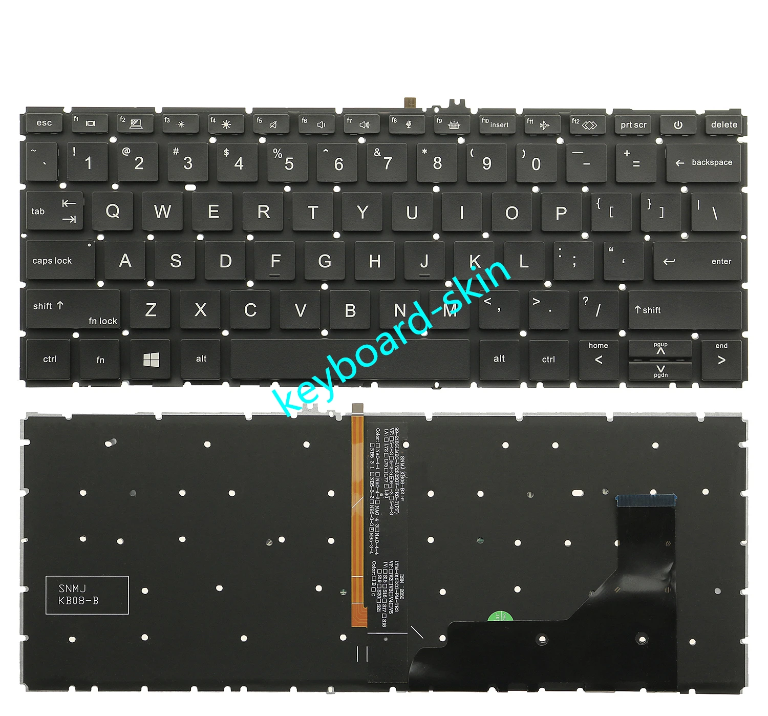 New US with-backlit keyboard for HP ProBook 630 G8 ,635 Aero G7 ,635 Aero G8 laptop