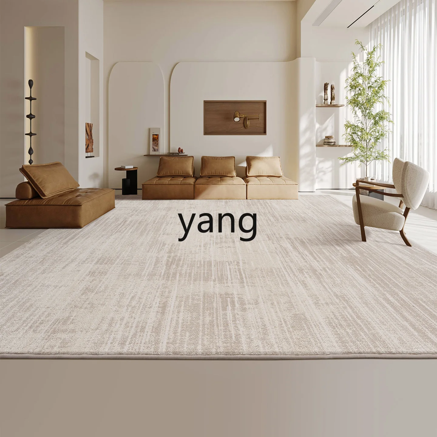 Lhh living room cream wind coffee table blanket Italian simple modern warm color home villa sofa blanket