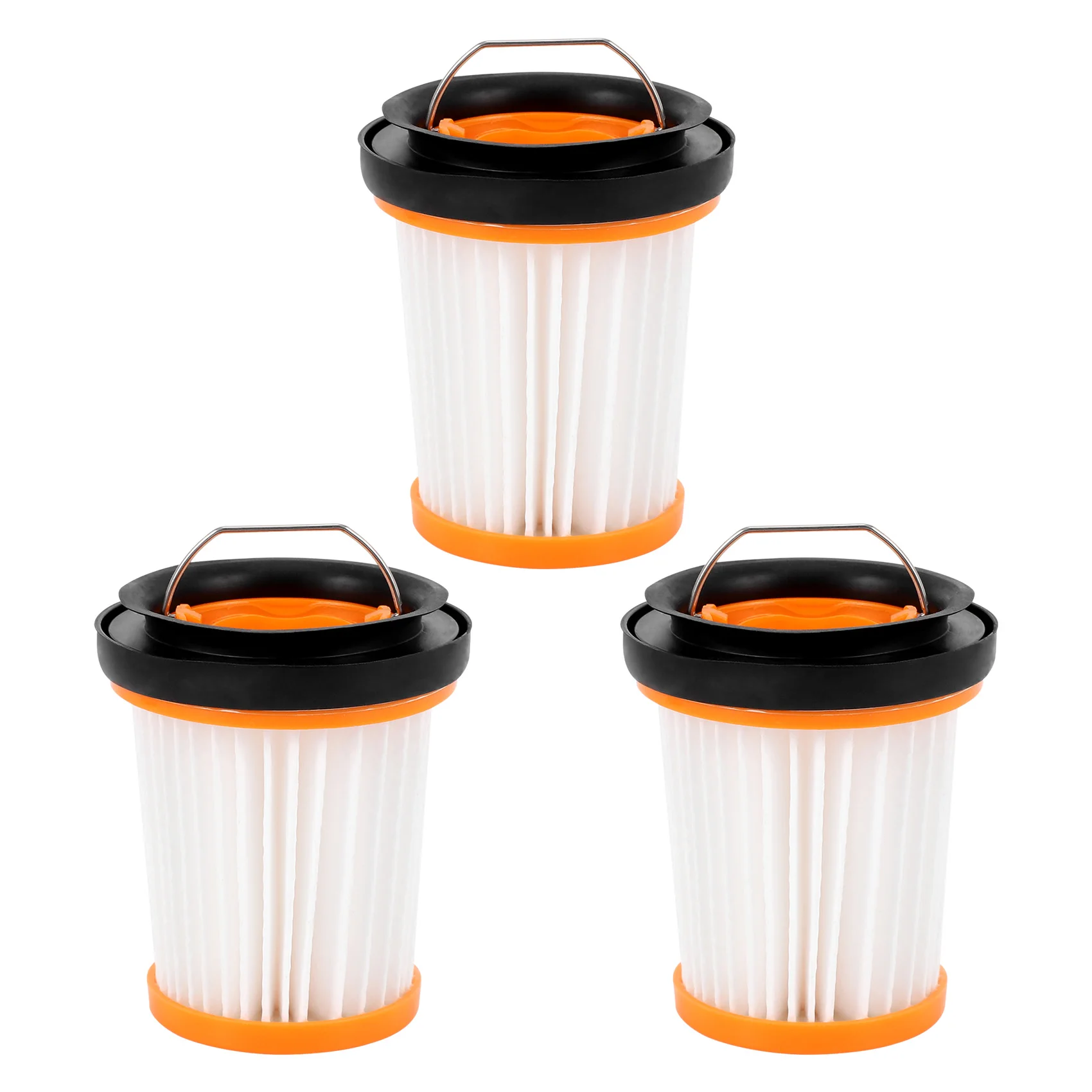 3Pcs Filters for Shark Ion W1 Cordless Handheld Vacuum Wv200 Wv201 Wv205 Parts