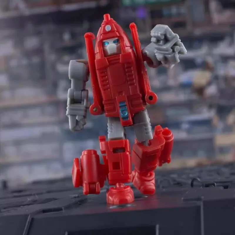 in magazzino Trasformazione R.Wu Dw-E10 e DW-E13 Colore primario Enorme onda Aliante Set Piccola scala Action Figure Modello Collezione di giocattoli