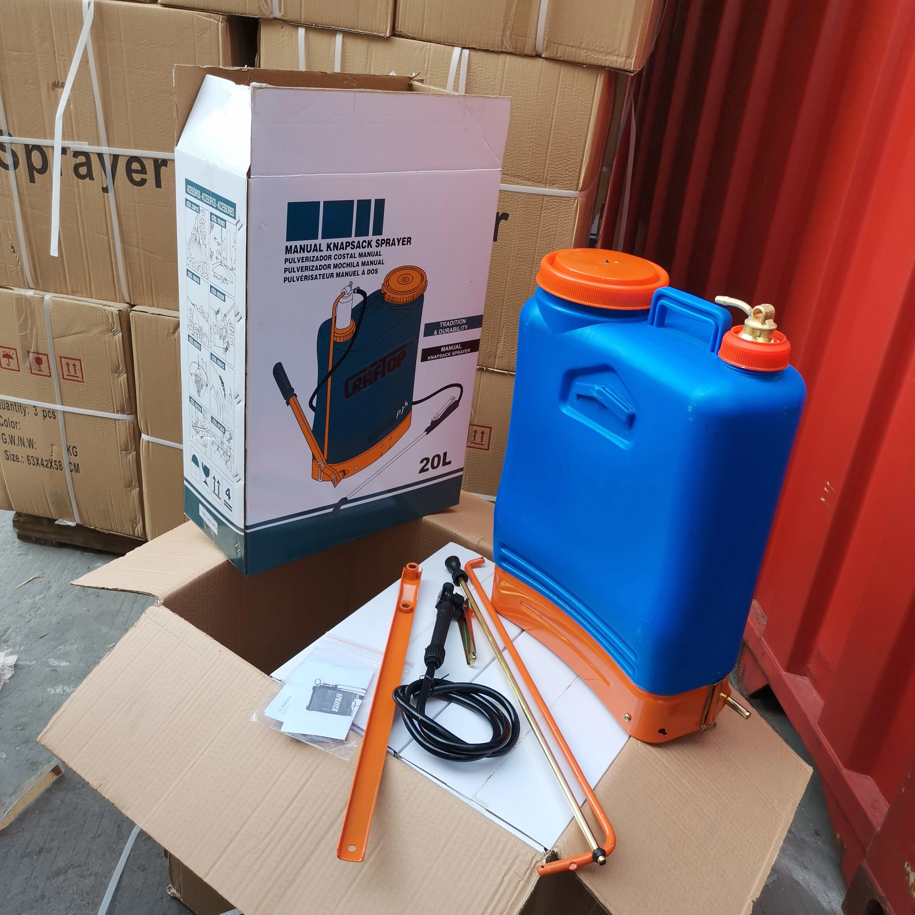 

2025 Hot Products 20L Manual Knapsack Sprayer Manual Pesticide Spray Pump