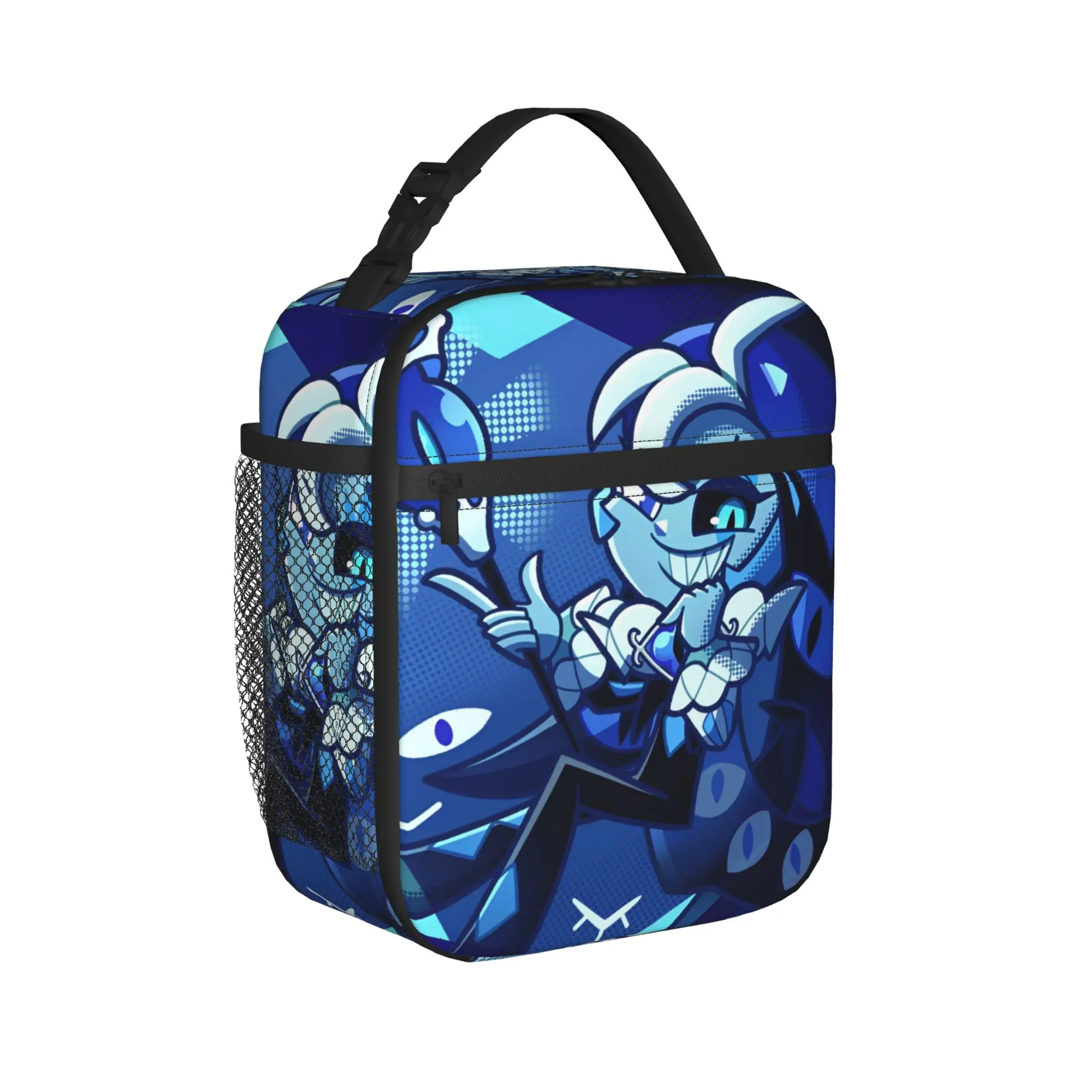 Shadow Milk Cookie Run Kingdom Insulated Lunch Bag Thermal Bag Reusable,Lunch Container High Capacity Tote Lunch Box Food bag
