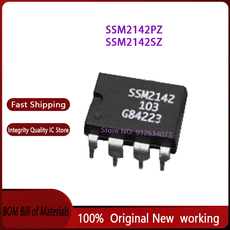 1pcs/lot SSM2142 SSM2142SZ SSM2142S SOP SSM2142P SSM2142PZ DIP 100% Brand New Original
