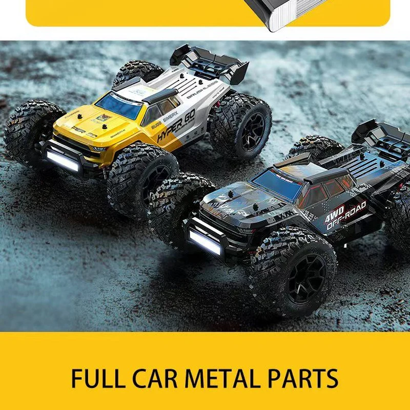 Mjx 14207 Hyper Go Rc Crawler 1/14 Автомобиль с дистанционным управлением и корпусом из 2 предметов Rtr 53 км/ч Высокоскоростной бесщеточный радиоуправляемый автомобиль для взрослых и мальчиков