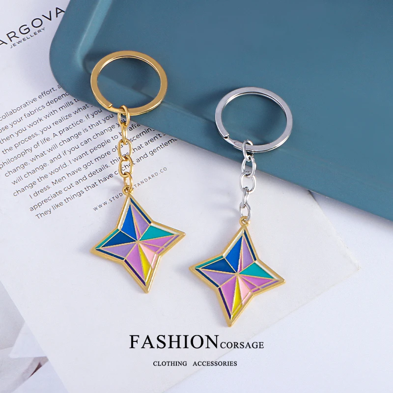 

New Anime Genshin Impact Keyring Backpacks Keychain Accessories Gifts