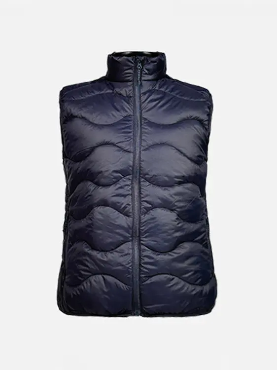 

Limited Edition Couple's Cotton Vest Outdoor Leisure Stand Collar Warm Layering Youth Faion Stand Fit Zipper Decoration