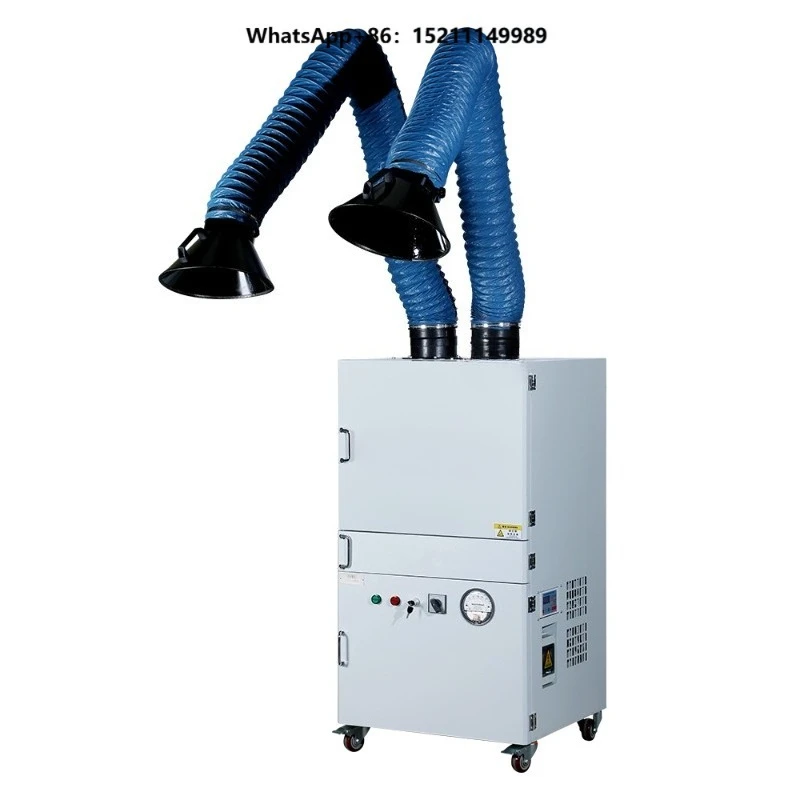 HM-360 Automatic Pulse Dust Purifier Dual-Arm Smoke Collection and Processing New Condition Air Cleaning Equipment