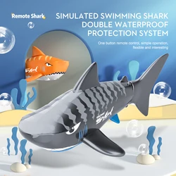 LSRC B1 Mini RC Shark Waterproof Electric Remote Control Cute Sharks Animals Robots Automatic On Water Funny Toys for children