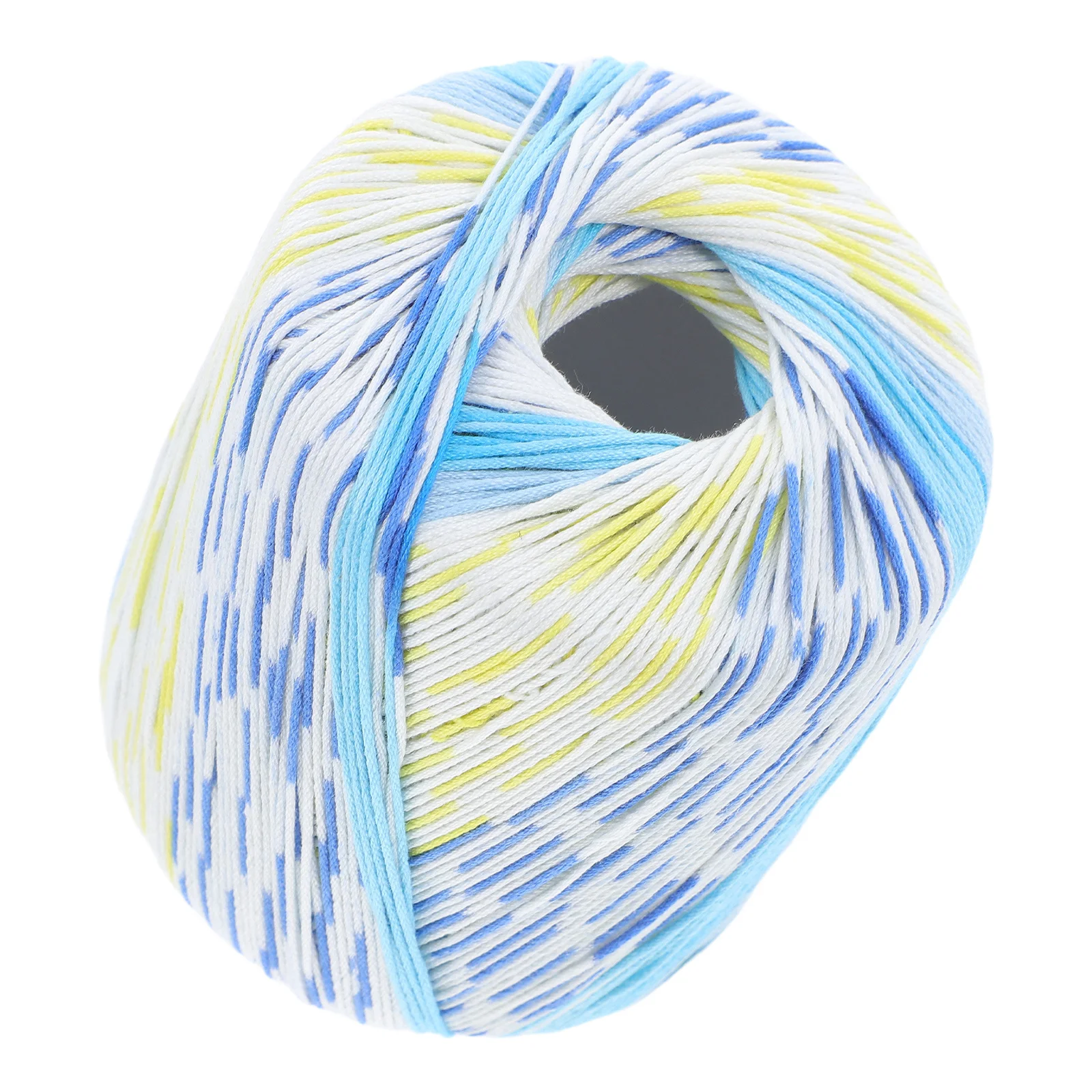 

Lace Cotton Yarn Soft Smooth Texture Vibrant Colors Suitable for DIY Hand Knitting Crochet Embroidery Projects