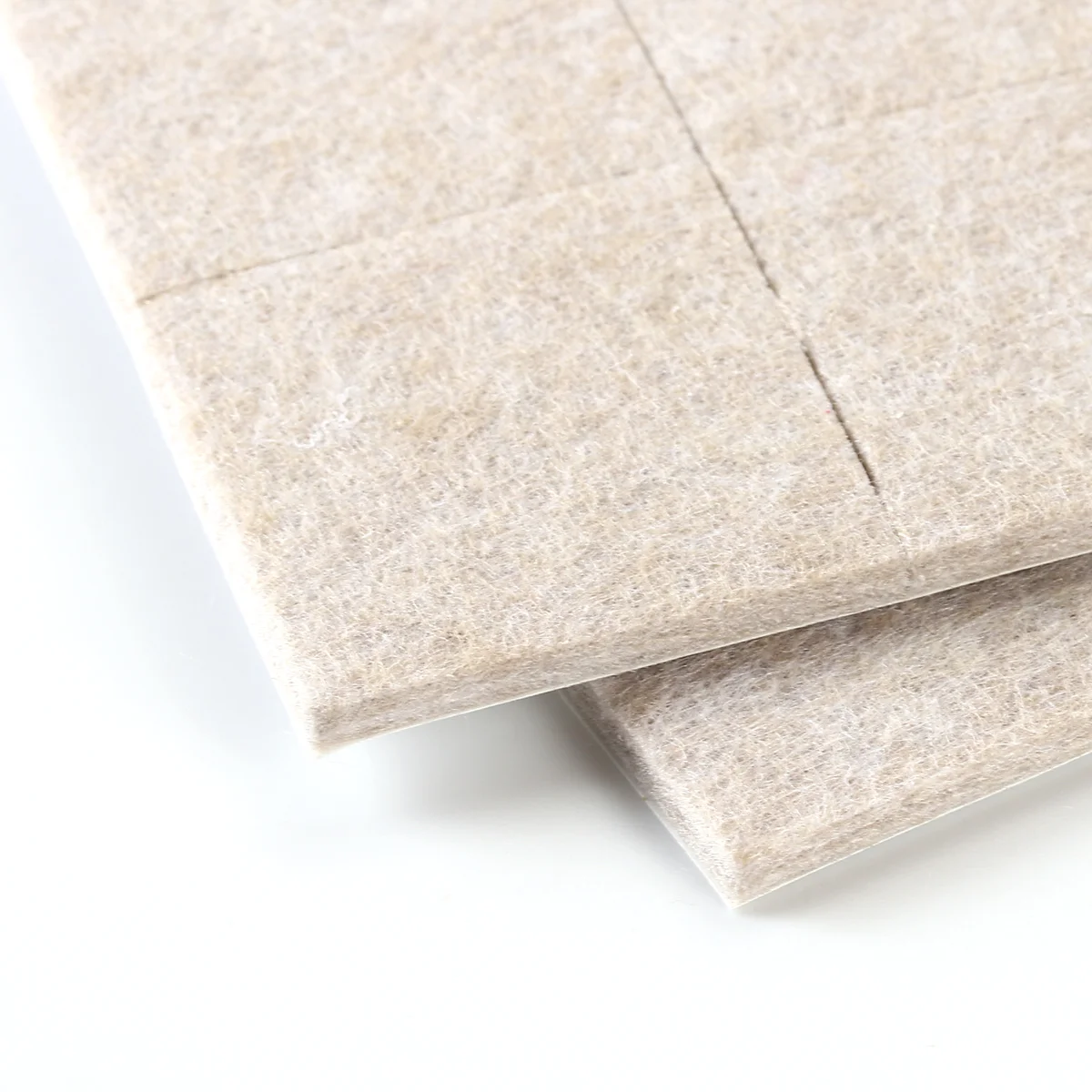 

8Pcs 4cm Heavy-Duty Square Felt Pads Floor Protectors for Furniture Hard Surfaces Reduce Friction Noise Square Felt Pads