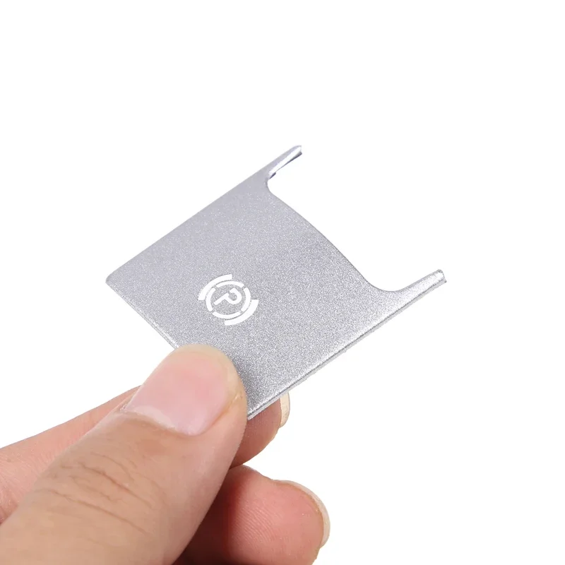 Electronic Handbrake Button Decorative Trim Silver For Maserati Ghibli Quattroporte 2013-2015 Car Interior Accessories