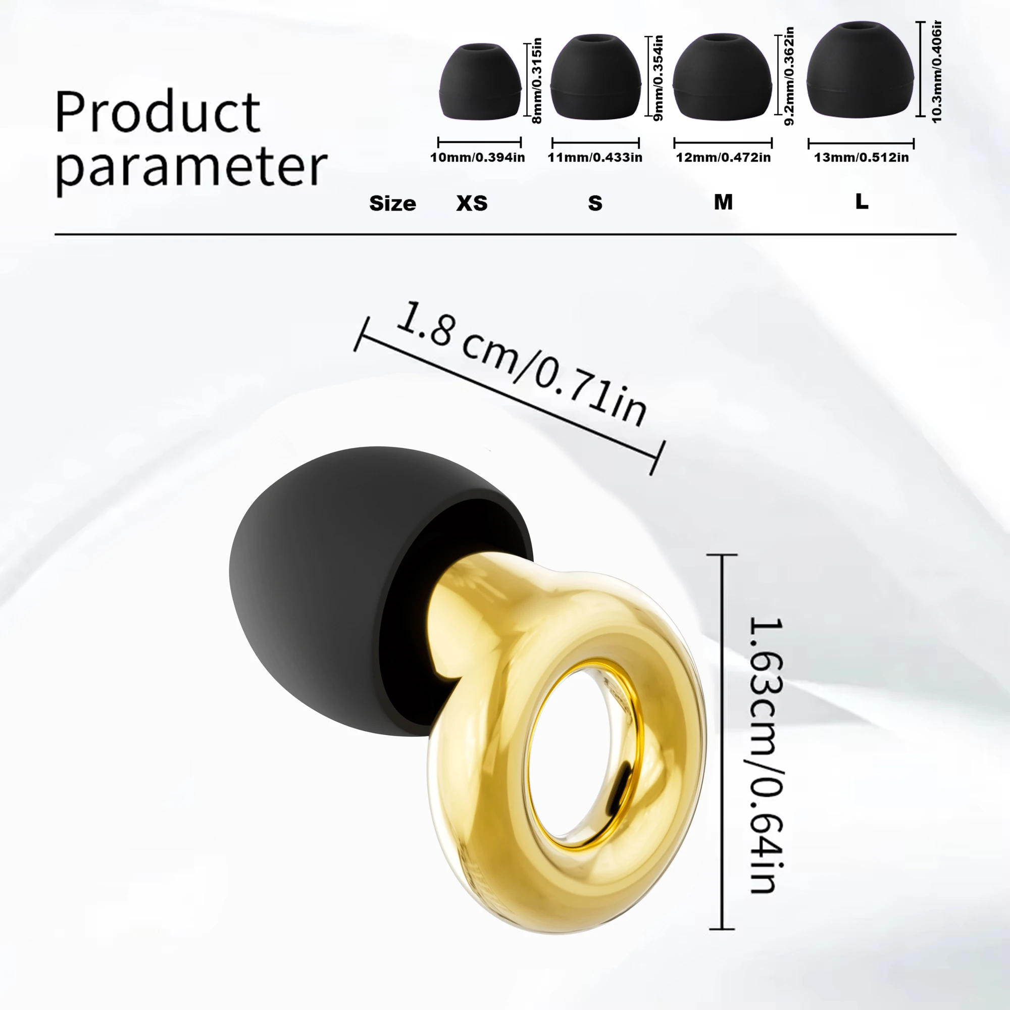 Ohrstöpsel – Gehörschutz für Konzerte und Festivals, Live-Events, Musiker, Sport, DJs, Nachtleben – Ohrstöpsel mit Geräuschreduzierung