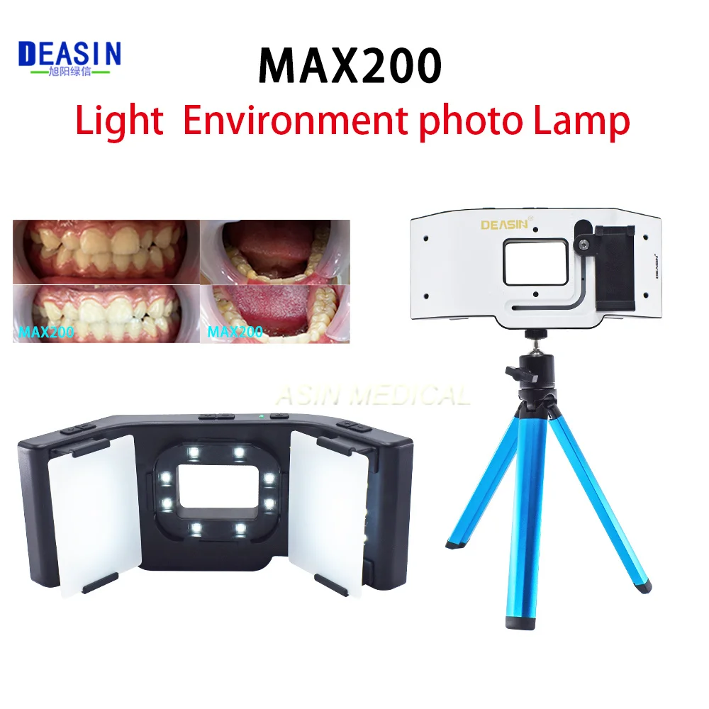 DEASIN Dental Flash Light Photography Oral Filling Lamp Orthodontics Equipment Light Environment Photo Lamp Dentistry Tools