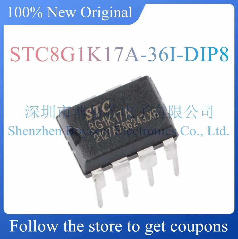 

NEW STC8G1K17A-36I-DIP8 Original Product