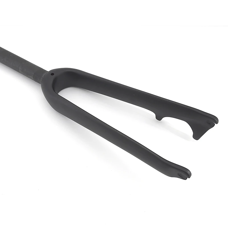 Neue 14 16 18 20 22er Kleine Räder Faltrad Matt 3K Vollcarbon-Fahrrad Vordergabel Carbon V Scheibenbremse Harte Gabeln Leicht – Detail 11
