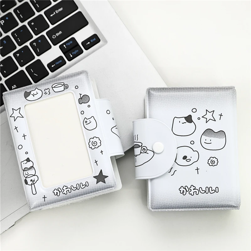 A Palace Grid 3 Inch Small Card Storage Book Star Idol Album Photo Collection Book Postcard Storage Book Lomo Card Card Album