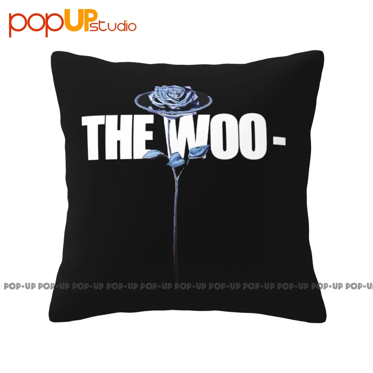 Autumn Vloone X Pop Smoke The Woo Pillowcase Throw Pillow Cover Creative Home Decor Comfortable