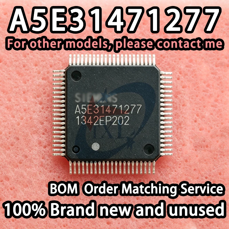 【100% Brand New】A5E31471277 QFP-80 Siemens Industrial Communication Chip Suitable for Inverter Drive Board Repair Spare Parts