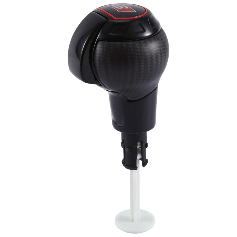 

1 Piece Shifter Lever Carbon Fiber Gear Shift Knob For A6 C7 VW Golf MK6 MK7 R GTI Slien