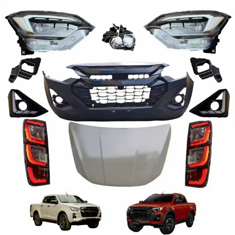 New Arrival Facelift Conversion Body Kit, Bumper and Headlight Components, Automotive Exterior Tuning Modification Accessories