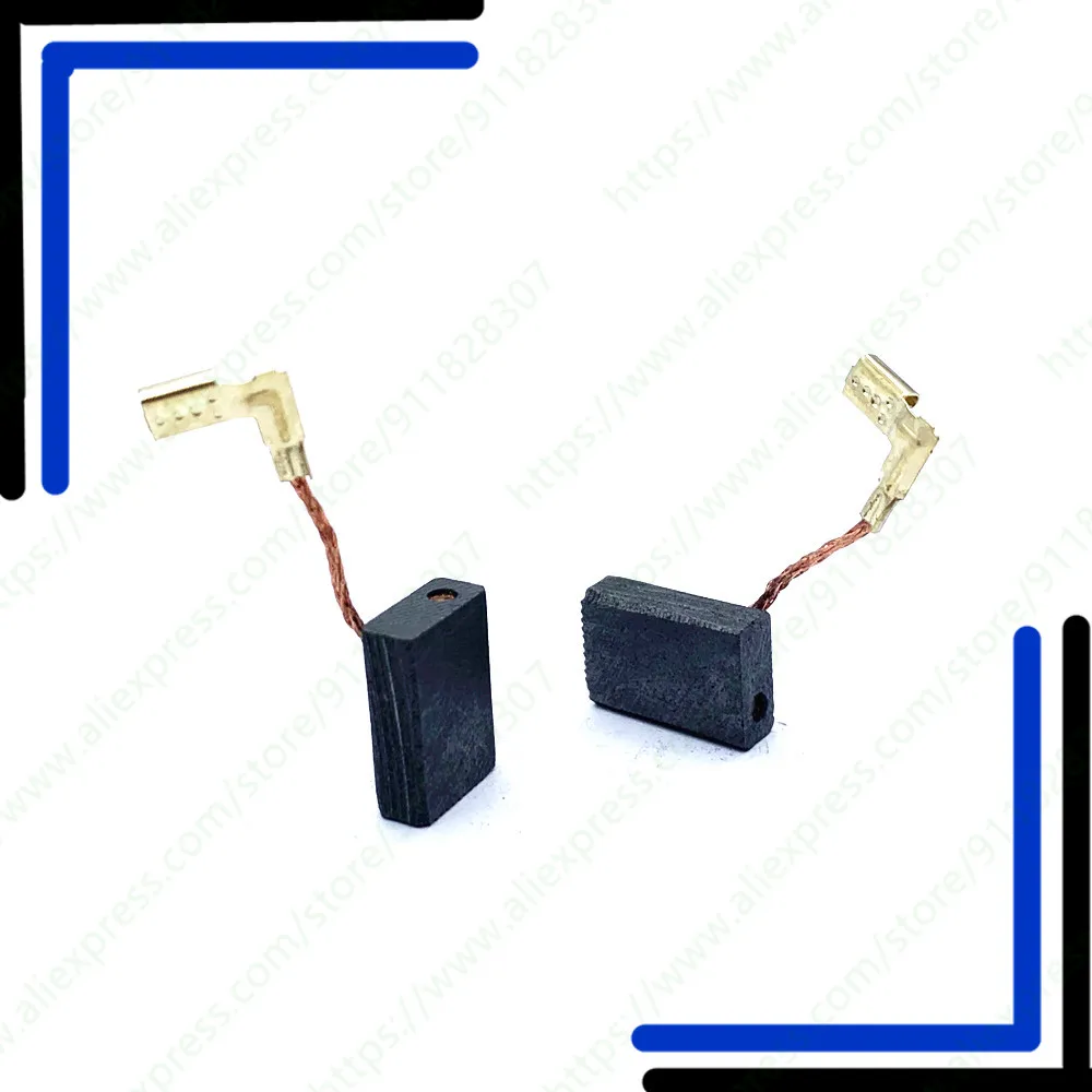 อะไหล่แปรงคาร์บอน12ชิ้นสำหรับ Makita HR2470 HR2470T HR2470CAP 9556HN 9557NB 9558NB 9553NB 9558HN 9553HB HR2811 GD0601 BHR202