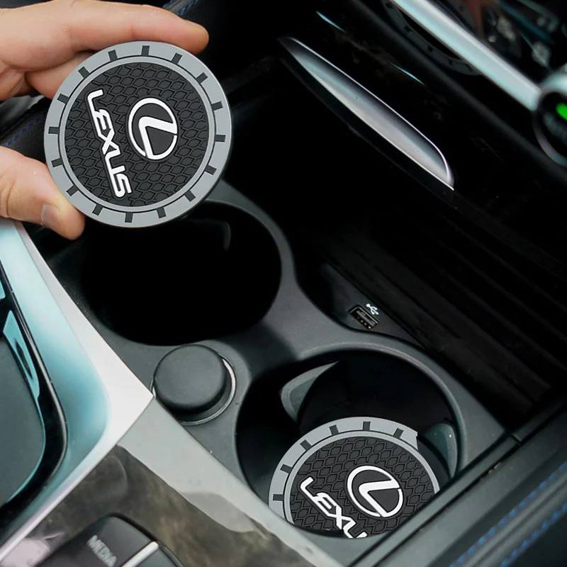 2 шт. автомобильная подставка для чашек с водой, нескользящая подставка для напитков для Lexus ES300 RX330 RX300 GS300 IS250 IS200 CT200h IS300 NX RX LX GX GS 2 шт. автомобильная подставка для чашек с водой, нескользящая подставка для напитков для Lexus ES300 RX330 RX300 GS300 IS250 IS200 CT200h IS300 NX RX LX GX GS