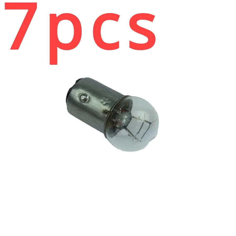 7pcs for Car 6v-8w Motorcycle Electric Car 30v-5w Brake Light Bulbs 12V 56V 10W 5W Double Wire 24v-10w 56v-5w