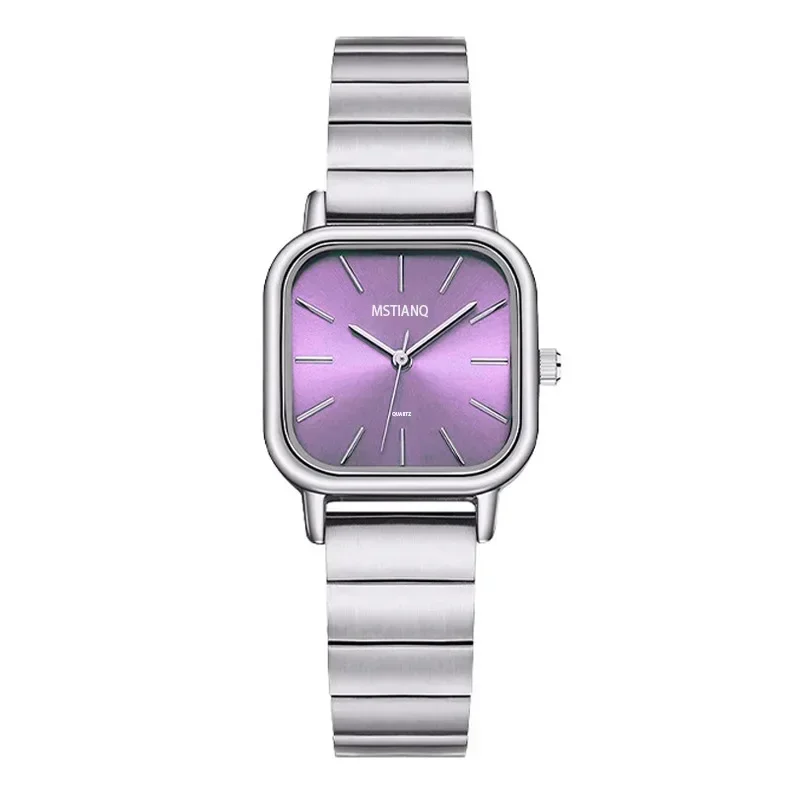 Montre-bracelet à quartz avec ceinture en acier pour femme, montre de luxe pour femme, beau cadeau, marque supérieure, mode