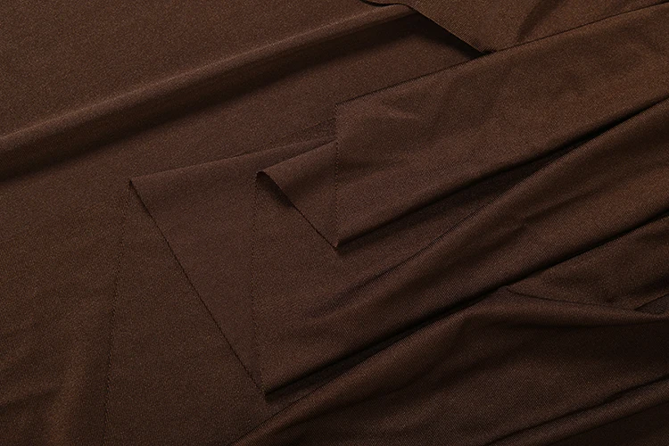 Weird Puss Kleid mit unregelmäßigem Saum, drapiert, Kink-Stil, einfarbig, tiefer Ausschnitt, elastisch, sexy, Hottie, Midnight Summer Chic, Mode-Party-Kleid – Detail 8