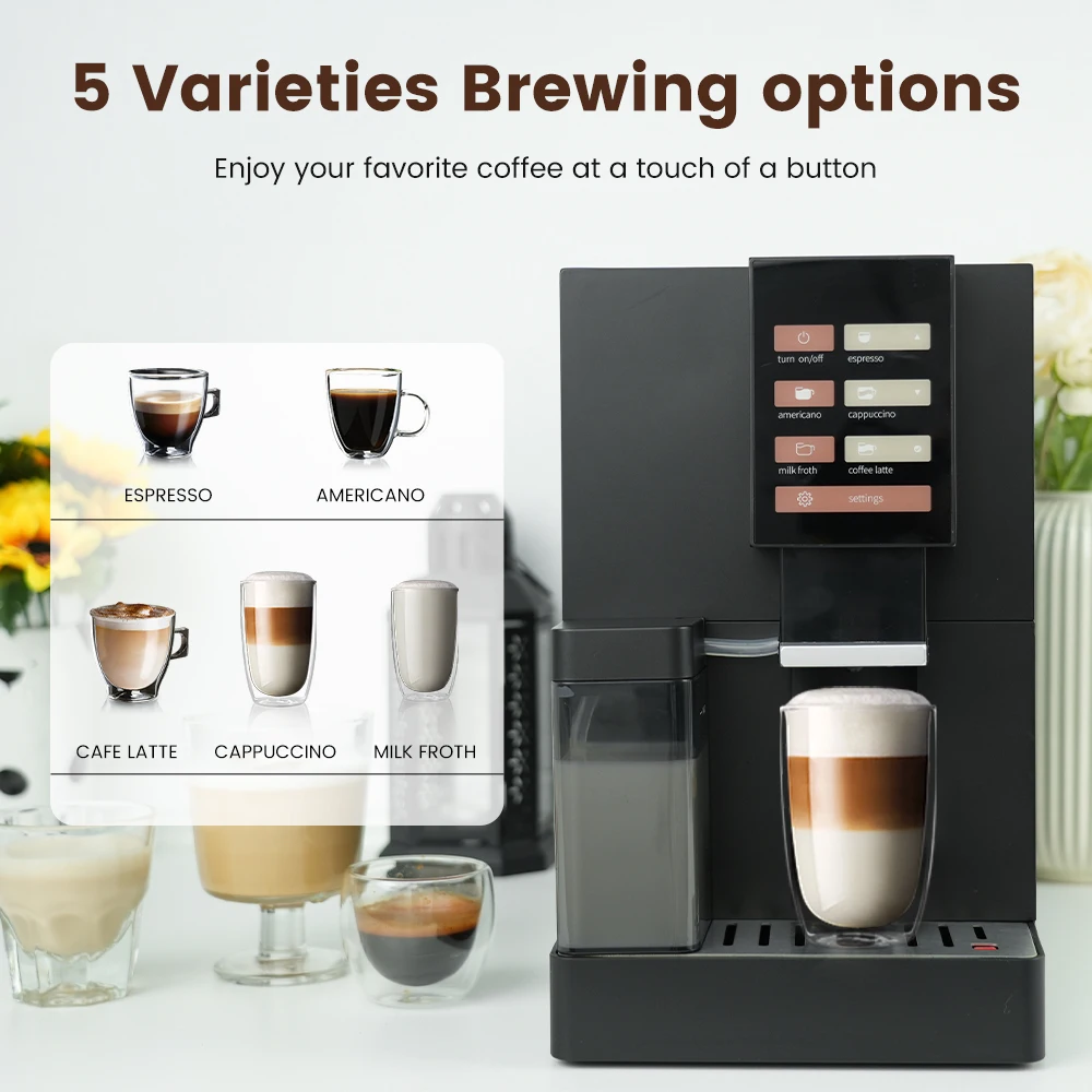 ماكينة صنع المقهى WS-R3 ماكينة إسبريسو روبوت الفول إلى الكوب ماكينة صنع القهوة الأوتوماتيكية الكاملة للفول إلى الكوب ماكينة إسبريسو أوتوماتيكية فائقة