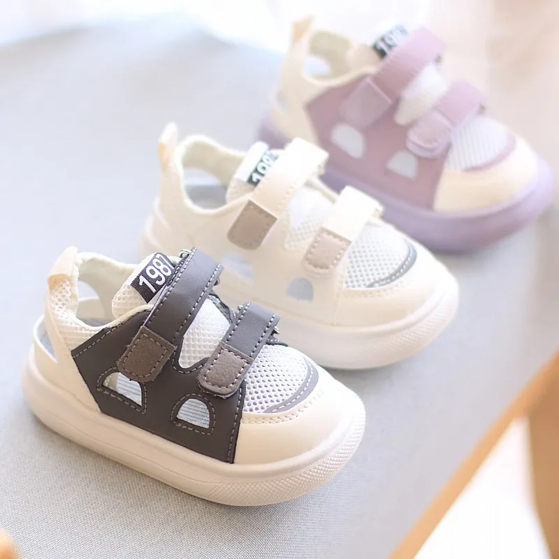 

Girls Shoe 2025Summer Korean Edition Casual Sports Children Sandal Learning To Walk Children Shoe Versatile Men Shoe Girl Sandal