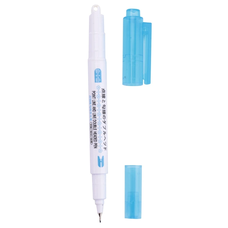 Dual Tip Linear Cor Canetas, Diário Paper Companion Gel Canetas, Forma, Curva Pen Set, 8 pcs