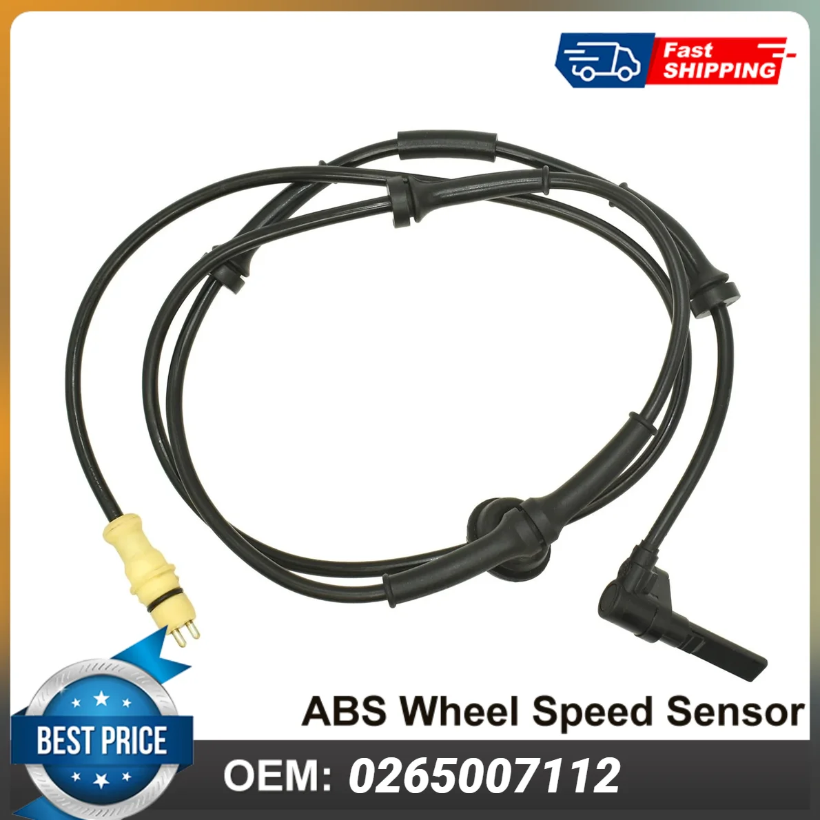 1PCS OEM 0265007112 ABS Wheel Speed Sensor Fits For Auto Parts High Quality Car Accessories