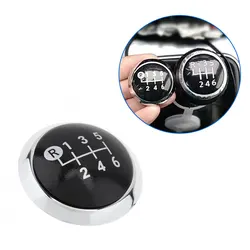 6 Speed Car Gear Shift Knob Emblem Cap Cover for TOYOTA Corolla 1.8MT 2007-2013/ RAV4 AVENSIS YARIS D4D URBAN ALTIS SCION