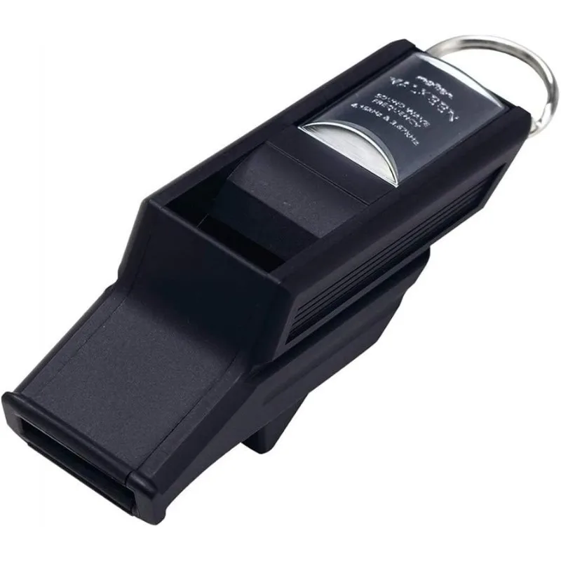 

IMFUN Referee Whistle with Flip Grip, Coach Whistle - Stainless Steel - Extra Loud Whistle for School Sports, Soccer, Football,