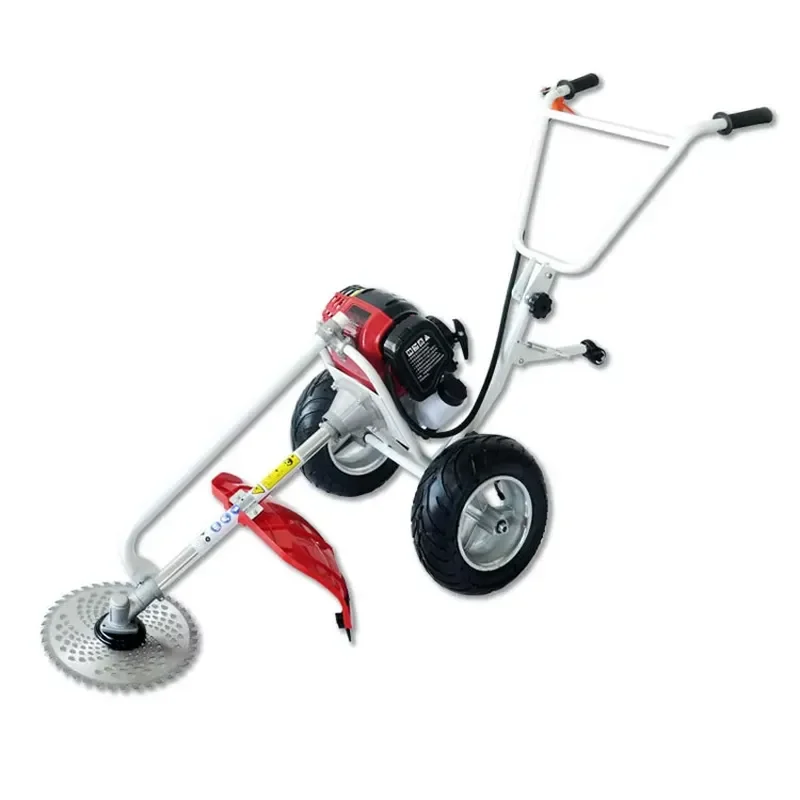 Backpack Mounted Small Lawn Mower