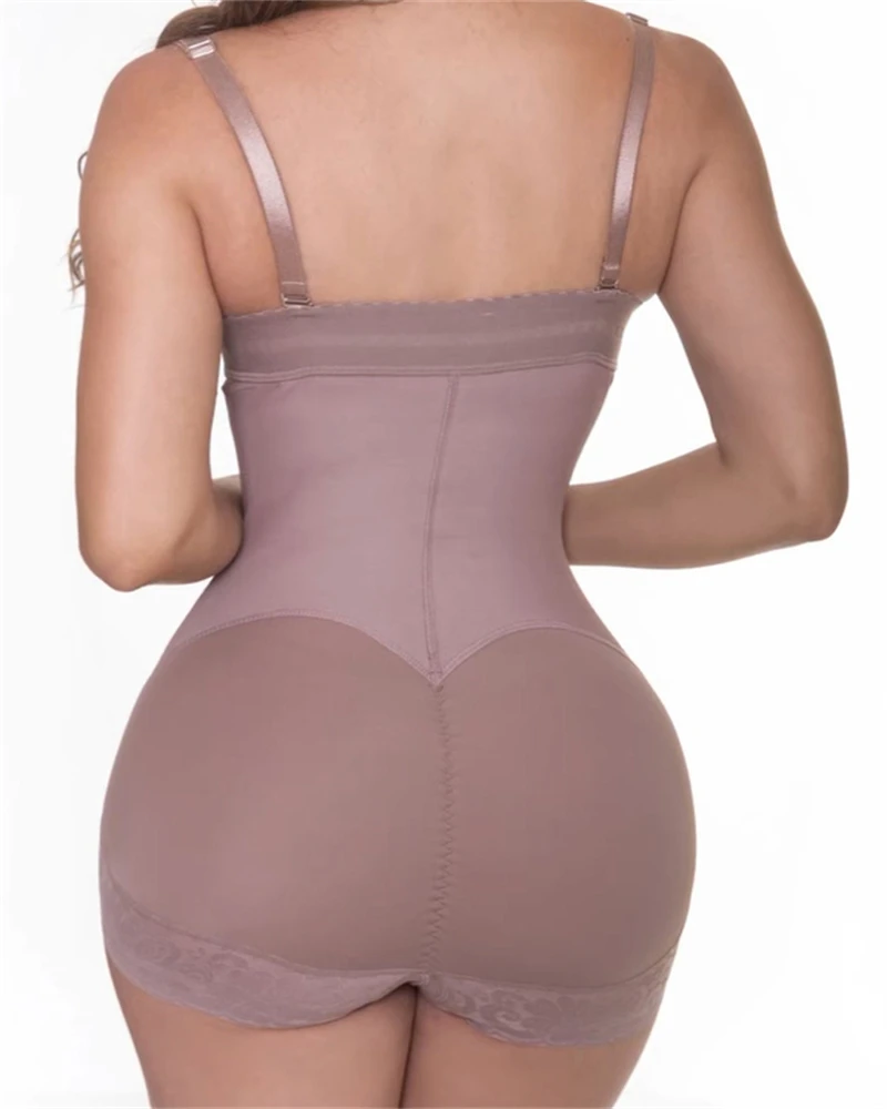 Fajas Colombiana Reductive Girdles Invisible Zipper Shapewear Post Surgery Compression Waist Trainer Slimming Underwear