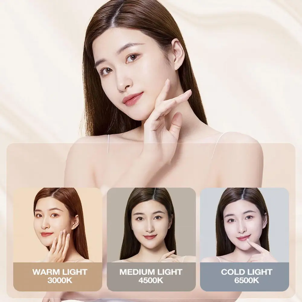 10 Cal światła Led z pełnym ekranem i oświetleniem biurkowym do oświetlenie fotograficzne do studia fotograficznego na żywo