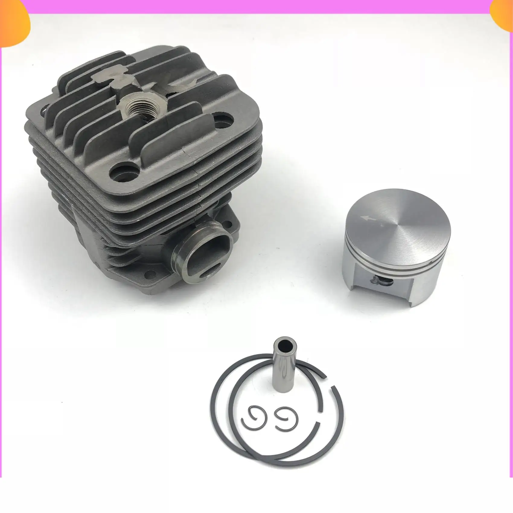 

A23P 49Mm Cylinder Piston Pin Air Filter Kit For Stihl TS400 Concrete Cutting Saw Replacement 4223 020 1200