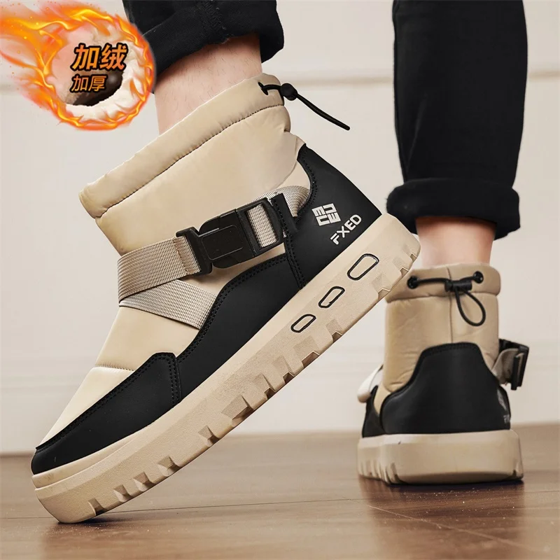 

Зимние ботинки Мягкие и удобные для спорта и отдыха Износостойкие нескользящие новые мужские кроссовки Ботильоны