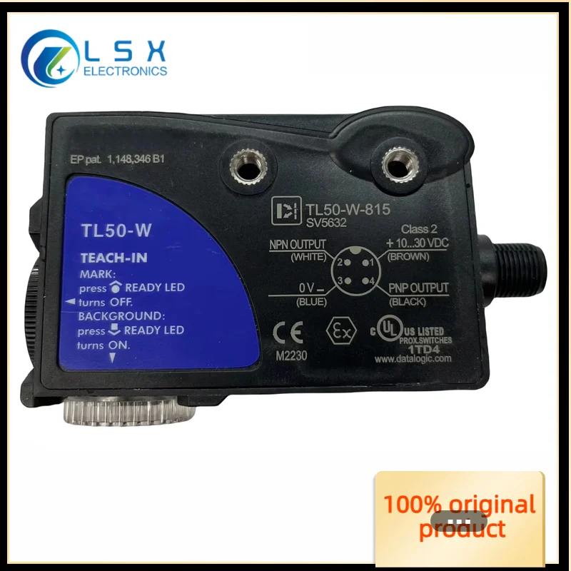 New original Datalogic Italian color code sensor TL50-W-815 bag making machine photoelectric switch (comes with connecting wire)