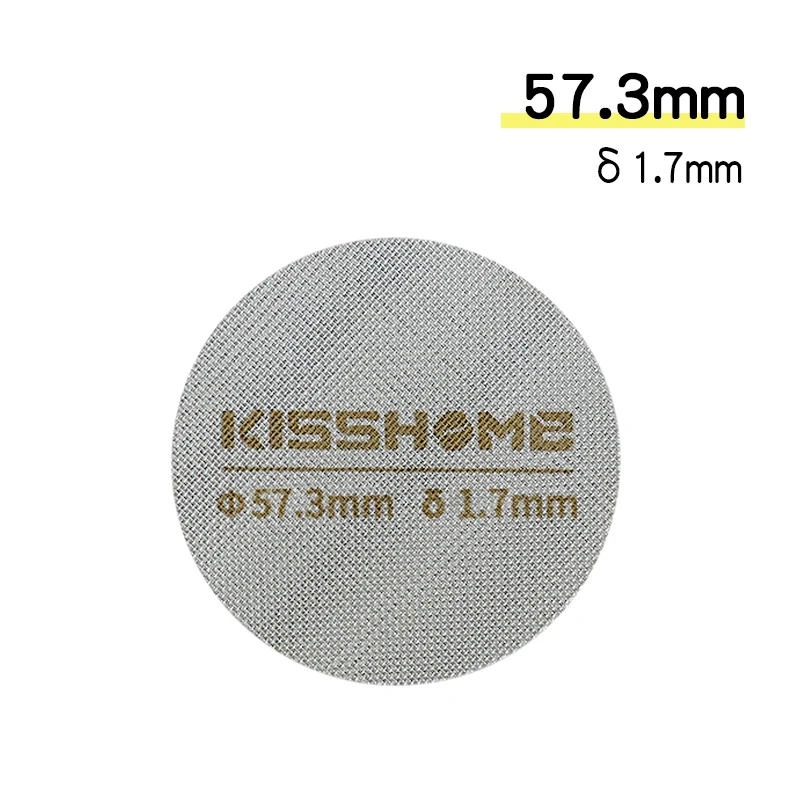 Puck Screen Lot de 2 tamis à expresso 58,5 mm pour porte-filtre en acier inoxydable 316 Réutilisables 1,7 mm Épaisseur 150 um Puck Screen Lot de 2 tamis à expresso 58,5 mm pour porte-filtre en acier inoxydable 316 Réutilisables 1,7 mm Épaisseur 150 um