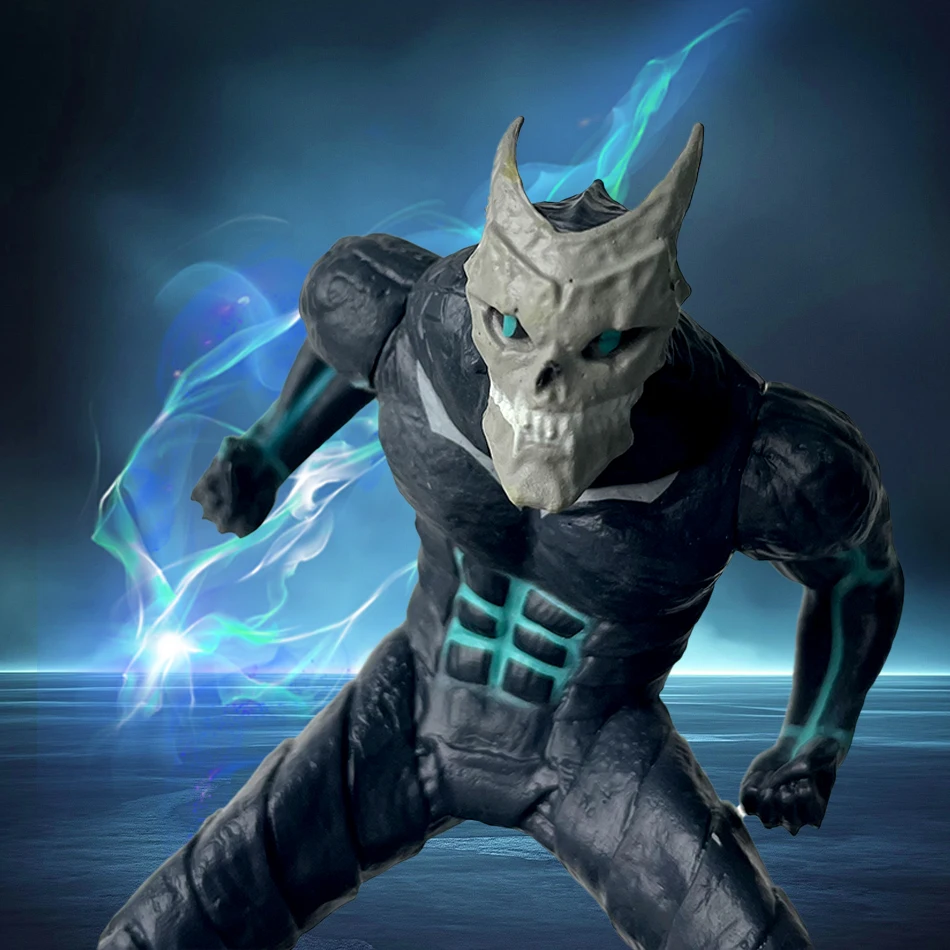 Novo monstro vermelho 8 figura 21cm kaiju número oito figura kafka hibino stands monstro forma no. 8 enfeites de modelo de decoração de anime